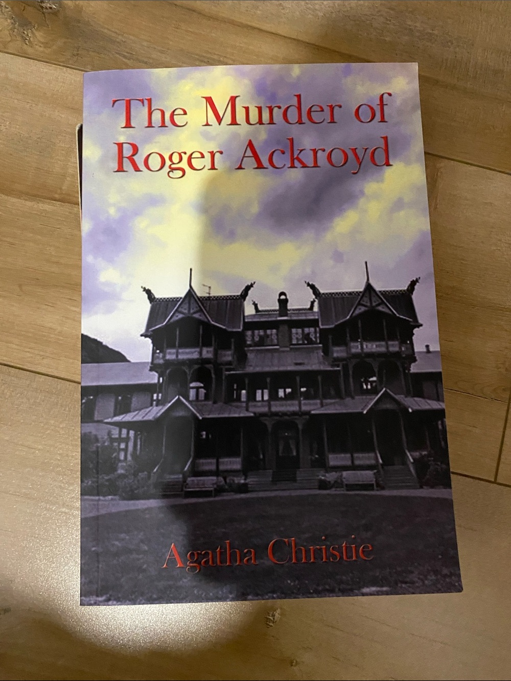 The Murder of Roger Ackroyd - Purple Cover